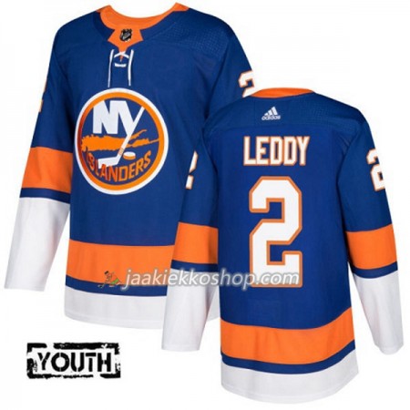 Lapsille NHL New York Islanders Pelipaita Nick Leddy 2 Adidas 2017-2018 Sininen Authentic